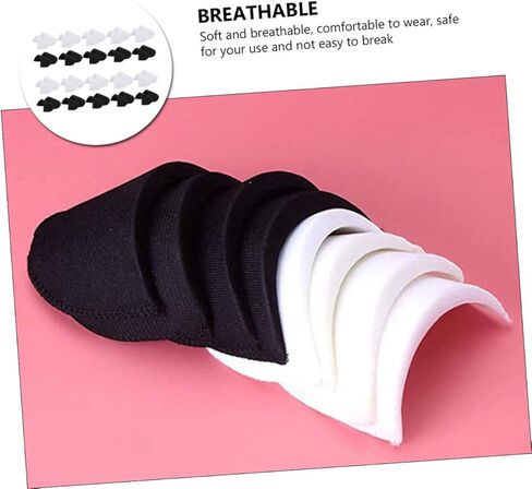 20 زوجًا من وسادات الكتف الإسفنجية للنساء والرجال، معززات سترة المعطف، مريحة وسهلة الخياطة in Kuwait