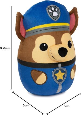 GUND PAW Patrol Chase Squish Plush, Official Toy from The Hit Cartoon, Squishy Stuffed Animal for Ages 1 and Up, 8" in Saudi Arabia