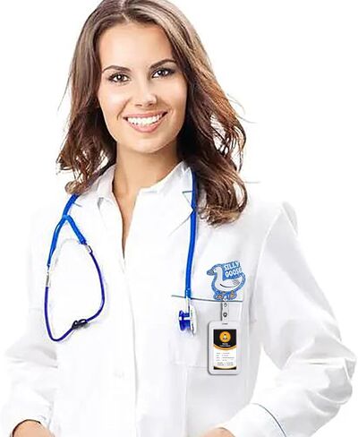 5 قطعة لطيف مضحك ممرضة شارة بكرة معرف شارة حامل قابل للسحب كليب بكرات مدرسة التمريض طبيب حامل شارة بكرات (5 قطعة-7) in Saudi Arabia