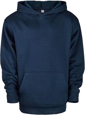 Delta Apparel Boys' Youth Regular Fit Fleece Hoodie in Kuwait