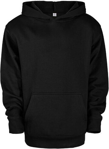 Delta Apparel Boys' Youth Regular Fit Fleece Hoodie in Kuwait
