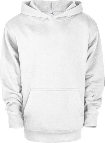 Delta Apparel Boys' Youth Regular Fit Fleece Hoodie in Kuwait