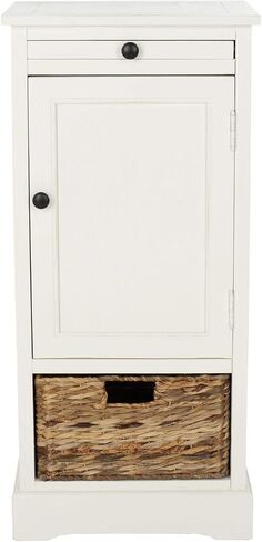 Safavieh American Homes Collection Raven Vintage Grey Tall Storage Unit in Saudi Arabia