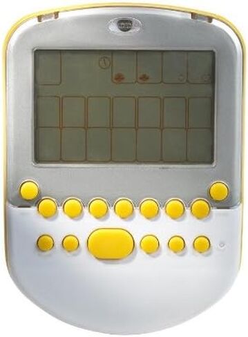 Mattel Big Screen Solitaire - أبيض/فضي مع لمسات صفراء in Saudi Arabia