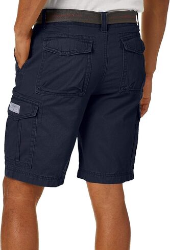 Unionbay Men's Classic Belted Vintage Twill Relaxed Fit Cargo Short in Saudi Arabia