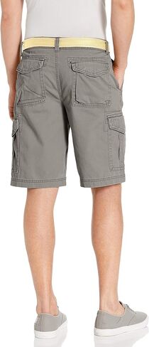 Unionbay Men's Classic Belted Vintage Twill Relaxed Fit Cargo Short in Saudi Arabia