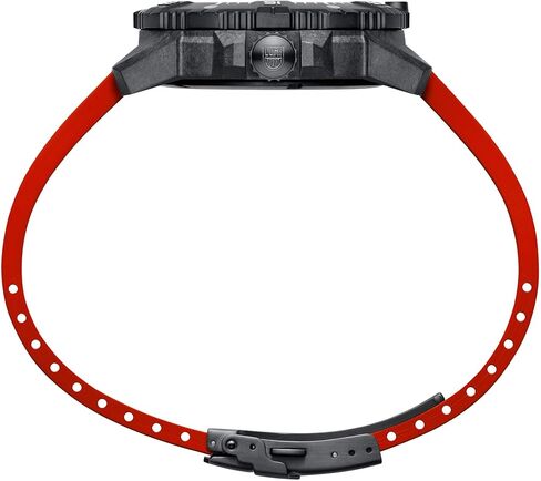 ساعة لومينوكس ماستر كاربون سيل أوتوماتيكية من سلسلة 3860 | 45 ملم أسود|أحمر | 20 ATM in Kuwait