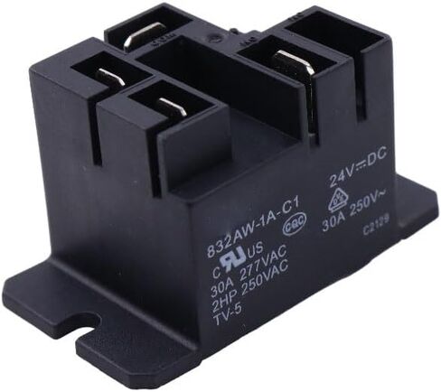 DVPARTS 24VDC Relay 240 VAC 30A 832AW-1A-F-C1 مرحل للأغراض العامة in Saudi Arabia