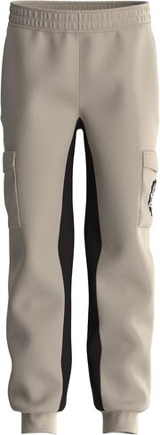 GUESS boys Eco Fleece Contrast Sweatpants in Kuwait
