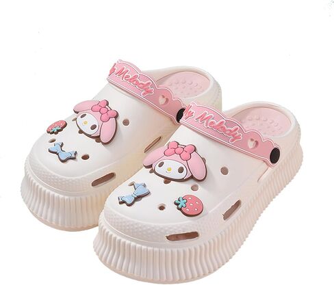 Kawaii Cartoon Slippers for Women - Cute Anti-Slip Cloud Slides, Soft and Comfy Indoor/Outdoor Garden Clogs, Adorable Sandals for Girls Women Birthday Gifts in Saudi Arabia
