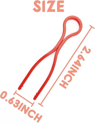 GXXMEI 100 قطعة من حوامل خيط البكرة ومشابك رفاق الخيط ملحقات ماكينة الخياطة لتنظيم بكرة الخيط، 5 ألوان in Kuwait