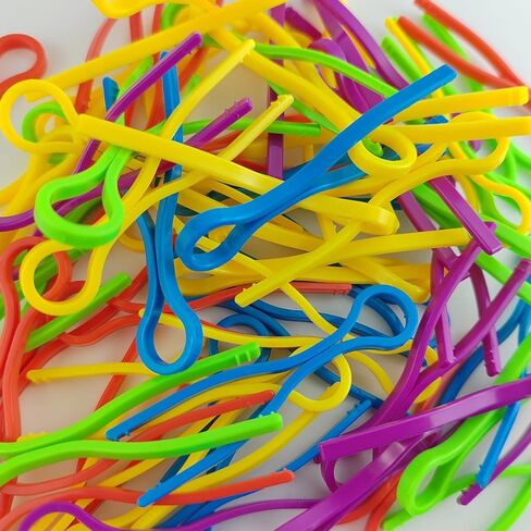 GXXMEI 100 قطعة من حوامل خيط البكرة ومشابك رفاق الخيط ملحقات ماكينة الخياطة لتنظيم بكرة الخيط، 5 ألوان in Kuwait