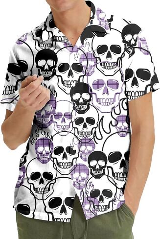Bigfoot Riding Horse Hawaiian Shirt Cowboy Sasquatch Short Sleeve Aloha Beach Hawaiian Shirts for Men Button Down Shirt in Saudi Arabia