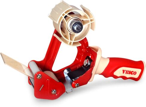 IDL Packaging T235 Heavy Duty Tape Gun Dispenser for 2" Tapes, Strong Metal Construction, Safe and Durable Blade, Rubber Roller and Handle in Saudi Arabia