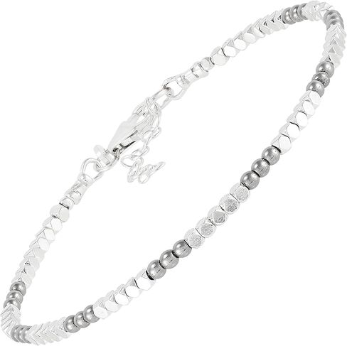 سوار Silpada "أصلي بالكامل" من الفضة الإسترلينية والهيماتيت، 7.5 بوصة + 1 بوصة in Kuwait