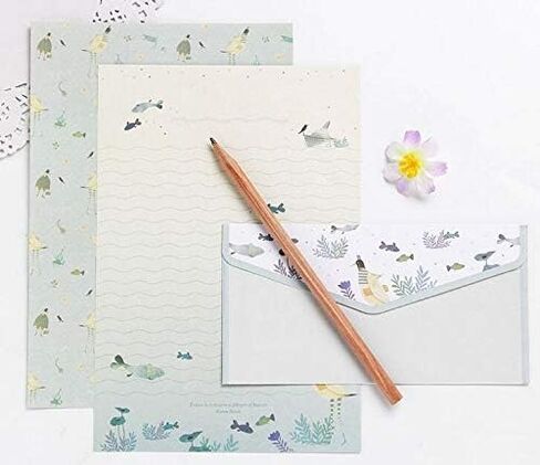 48 Sheets Vintage Stationery Writing Paper Letter Wrinting Paper,A4 Old Age Printer Paper,Vintage Decorative Craft Paper,Retro Painted Border Letterhead,Double-Sided (Vintage 48) in Saudi Arabia
