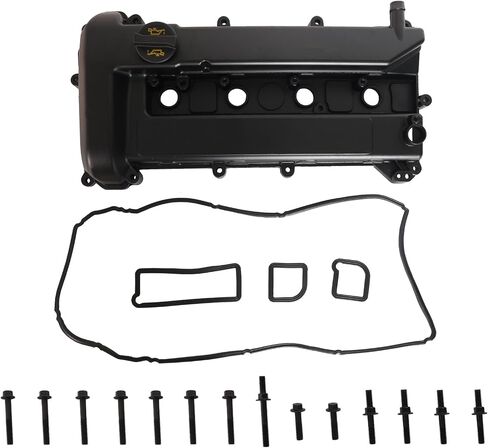 Aluminium Valve Cover Fit for Ford Focus, for Escape, for Transit Connect, for Mariner 2005-2013 2.0L 2.3L # 4S4Z-6582-CA, 4S4Z-6582-C, 4S4Z-6582-D, 1S7Z-6584-BA in Saudi Arabia