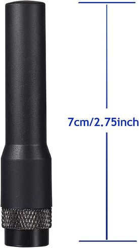 Bingfu Dual Band VHF UHF 136-174MHz 400-470MHz Ham Radio Antenna 2-Pack | for Icom Yaesu Vertex Standard Horizon Marine VHF Handheld Walkie Talkie Two Way Radio Soft SMA Male Antenna in Kuwait