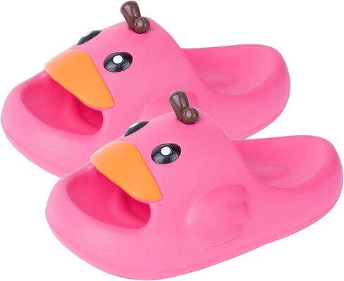 Duckling Kids Cloud Slides for Boys Girls | Non-Slip Sandals for Toddler Beach Slippers | Flip Flops Pool Shower Shoes in Saudi Arabia