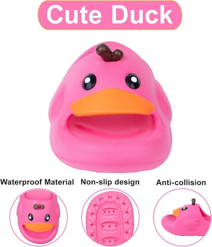 Duckling Kids Cloud Slides for Boys Girls | Non-Slip Sandals for Toddler Beach Slippers | Flip Flops Pool Shower Shoes in Saudi Arabia