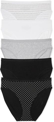 Victoria's Secret 5-Pack Stretch Cotton High-Leg Brief Panties in Saudi Arabia
