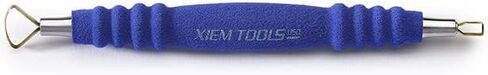 أدوات Xiem Tools الصغيرة للنحت والتشذيب ذات النهاية المزدوجة من التيتانيوم (TFM02-10477) in Kuwait