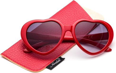 Kids Girls Fashion Heart Shaped Sunglasses Vintage Cute Heart Sunglasses Girls in Saudi Arabia