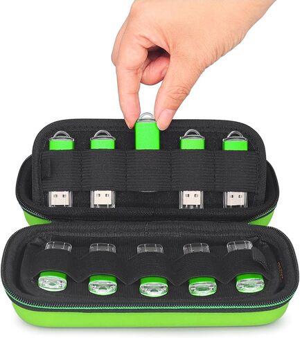 USB Flash Drives Case Organizer Fits 20 Thumb Drives USB Sticks Holder Hard Shell Storage Case Portable Box Travel Carrying Pouch in Kuwait