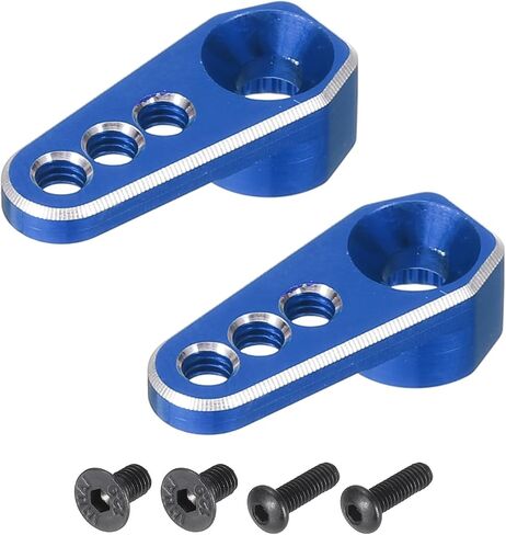 MECCANIXITY Aluminum Alloy 1/18 25T Steering Servo Arm Horn Red for DIY RC Car/Boat/Airplane Boat Accessories 2 Pcs in Saudi Arabia