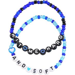 Billie Merch Bracelet Hit Me Hard Bracelet Concert Outfit for Women
