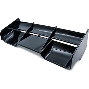 1/8 RC Car Force Rear Spoiler High Down Force Body Wing Tail Compatible with 1:8 Scale RC Off Road Short Course Truck Buggy Racing Car (White) in Kuwait