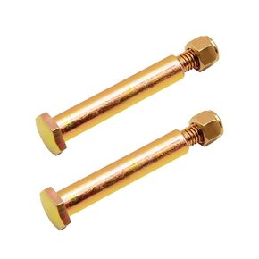 137644 Wheel Bolts and Lock Nuts Fit for Cub Cadet Craftsman Husqvarna, Replaces 193406 532193406 137644 184219 532137644 738-3056 938-3056 73930600 Lawnmowers Parts (2/Pack), yellow