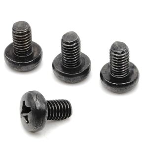 ReplacementScrews Rear License Plate Screws Compatible with Mercedes GLE 350 - Stainless Steel - Black Oxide (Pack of 4)