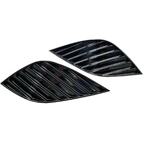 For Toyota Camry Fog Light Cover Glossy black Front Bumper Left and Right Insert Bezel trim 2018 2019 2020 SE XSE