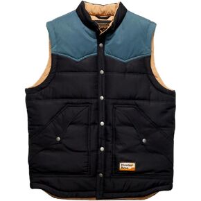 Howler Bros Men's Rounder Vest, Black/Dark Slate