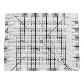Slotted Quilting Ruler Patchwork Ruler Clear Craft Cutting Ruler Template Quiltcut Strips Square Up Slotted Quilting Ruler for Cutting Fabric Paper Quilting Sewing Craft Template