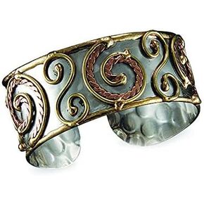 Janya Collection Mixed Metal Cuff Bracelet