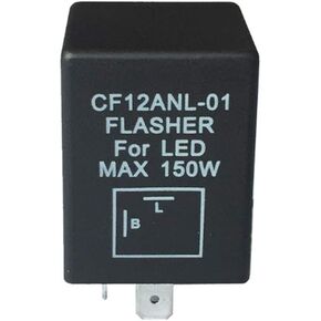 GoolRC 2-Pin CF12ANL-01 إلكتروني LED مرحل ومضي إصلاح مصابيح إشارة الانعطاف مشكلة الفلاش المفرط