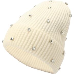 kate spade new york Embellished Beanie, Stylish Hat & Fashion Accessory Cap for Women