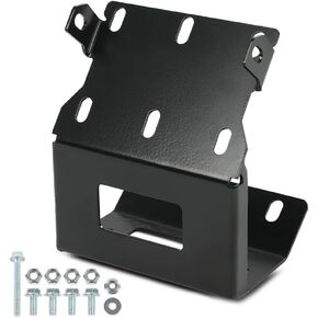 Winch Mount Plate Bracket Compatible with Honda Foreman TRX500 FE FM 2014-2019/Fit Honda Foreman Rubicon TRX500 FA FM 2015-2019/Fit Honda Rancher TRX420 FE FM TE TM 2014-2019
