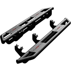 Heavy Duty Metal Running Boards Side Steps Nerf Bars Compatible with 2024+ Toyota Tacoma Double Cab with 4 Full Size Doors