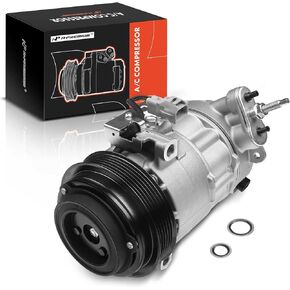 A-Premium Air Conditioner AC Compressor with Clutch Compatible with Dodge Dart 1.4L 2.0L 2.4L 2013-2016, 6SBU16 Compressor