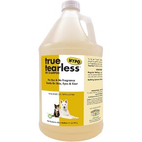 True Tearless® Dog and Cat Shampoo 16 oz. | Hypoallergenic and Extremely Mild | Cruelty-Free | Paraben-Free | Biodegradable and Non-Toxic | Made in The USA