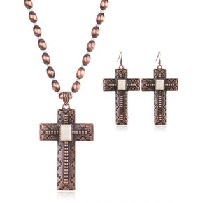 Rustic Couture's Western Jewelry Set for Women Cowgirl Vintage Western Necklace Earring