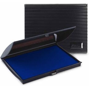 Large 5'' x 7'' Felt Rubber Stamp Ink Pad, Navy Blue