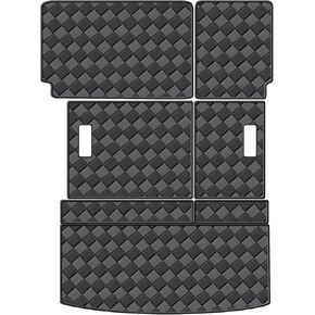 Cargo Mat for 2021-2024 Chevrolet Tahoe/GMC Yukon 8 Seats Trunk Mat & 2ND+3RD Row Rear Backrest Mat, All Weather Rear Cargo Liner Back Seat Cover Protector