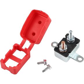 GLOSO E521 النوع 2 إعادة ضبط معدلة بدون قواطع دوائر لشاحنة السيارة RV والقوارب البحرية ومحرك التصيد والأسلاك المخصصة لحماية بطارية الصوت - حزمة واحدة (8 أمبير) in Kuwait