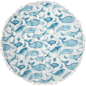 Crane Baby Activity Mat, Interactive Infant and Baby Playmat for Boys and Girls, Desert Sunset, 36" x 36"
