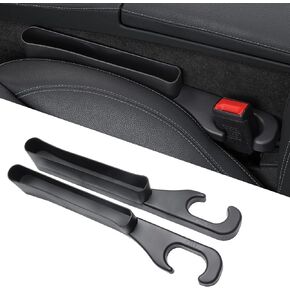 Car Seat Gap Filler, 2 Pack Car Seat Gap Organizer for Prevent Items from Falling Between Seats and Console, Universal Car Gap Filler for Car SUV Truck