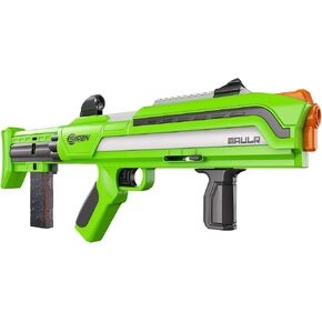 Siren Blasters Maulr Ultra Long Range Foam Dart Blaster, Pump-Action Multi-Shot, 200 Ft Range, 220 FPS, Adjustable Fire Power (Control Speed and Distance), 10-Dart Magazine, Outdoor Games, Ages 14+